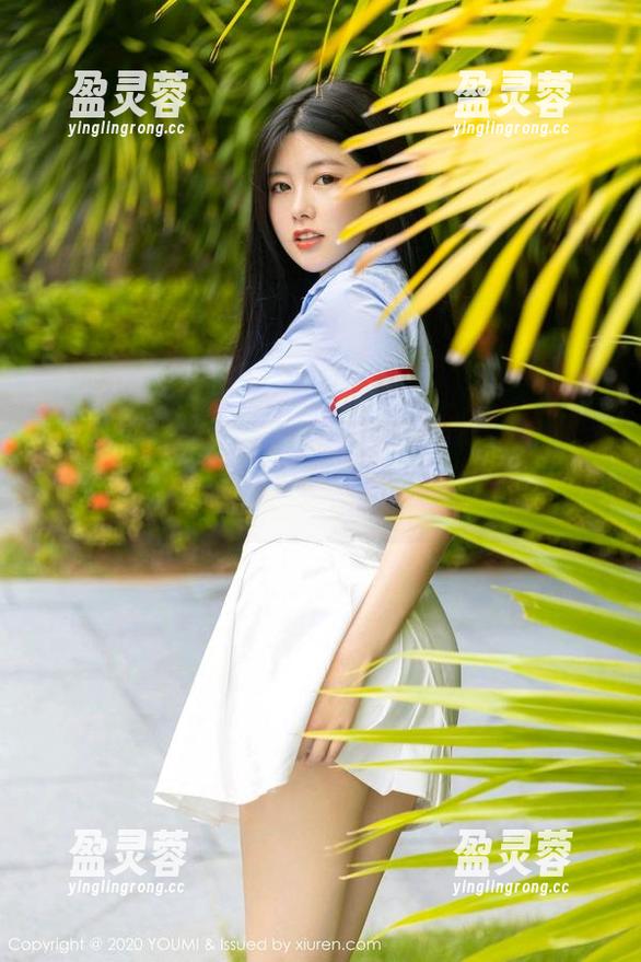 YouMi尤蜜荟 - 周于希的短裤图集，谁说短裤不能有春夏秋冬？