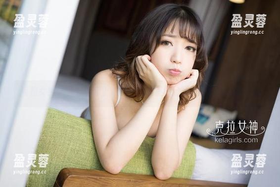 克拉女神 - 当盈盈穿上婚纱，最新美图让智能手机都害羞了！