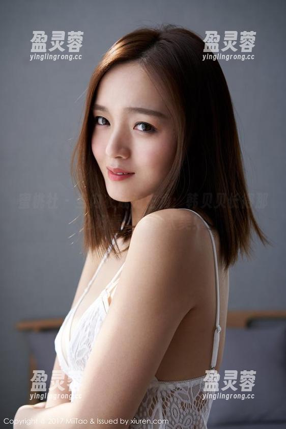 蜜桃社 - 当内衣成为主角：韩贝贝长得那么好看，画面太美！